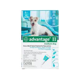 Flea Control for Dogs And Puppies 11-20 lbs 4 Month Supply