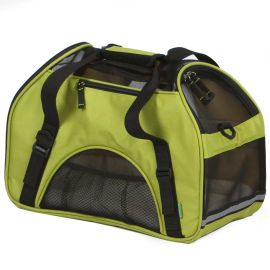 Pet Comfort Carrier (Color: Green, size: small)