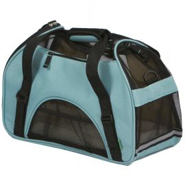 Pet Comfort Carrier (Color: Blue, size: small)