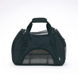 Pet Comfort Carrier (Color: Black, size: small)