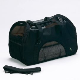 Pet Comfort Carrier (Color: Black, size: large)