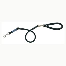 EZ Steps Low Impact Dog Leash (Color: Black, size: 43" x 1" x 1")