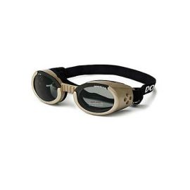 ILS Dog Sunglasses (Color: Chrome / Smoke, size: Extra Small)