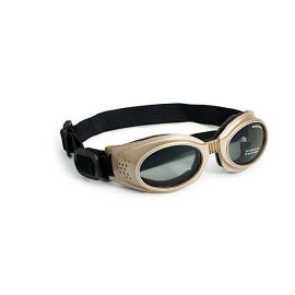 Originalz Dog Sunglasses (Color: Chrome / Smoke, size: small)