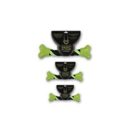 Dent-A-Tug Dog Chew Toy (Color: Black / Green, size: small)