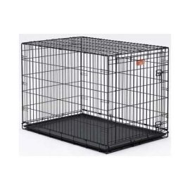 Dog Single Door i-Crate (Color: Black, size: 22" x 13" x 16")