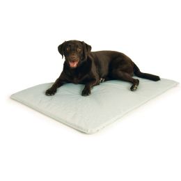 Cool Bed III Thermoregulating Pet Bed (Color: Gray, size: large)