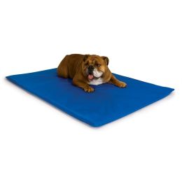 Cool Bed III Thermoregulating Pet Bed (Color: Blue, size: medium)