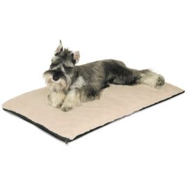 Ortho Thermo Pet Bed (Color: White / Green, size: medium)