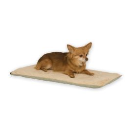 Thermo-Pet Mat (Color: Sage, size: 14" x 28" x 0.5")