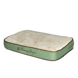 Memory Sleeper Pet Bed (Color: Sage, size: medium)
