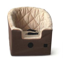 Bucket Booster Pet Seat (Color: Tan, size: small)