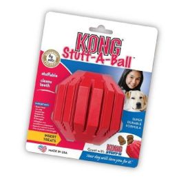 Stuff-A-Ball Dog Toy (Color: Red, size: Extra Large)