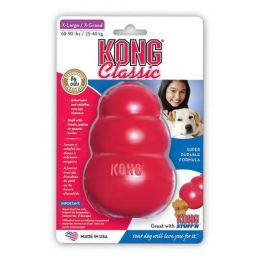 Classic Kong Dog Toy (Color: Red, size: Extra Large)