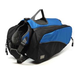 Backpack for Dogs (Color: Blue, size: medium)