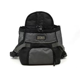 Dog Front Carrier (Color: Black, size: small)