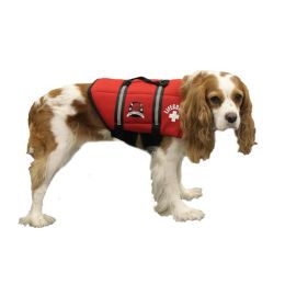 Dog Life Jacket (Color: Red, size: Extra Large)