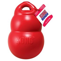 Bounzer Dog Toy (Color: Red, size: large)