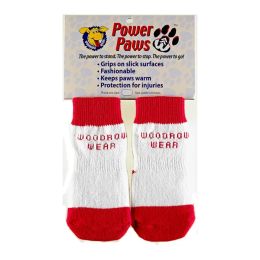 Power Paws Advanced (Color: Red / White Strip, size: Extra Extra Small)
