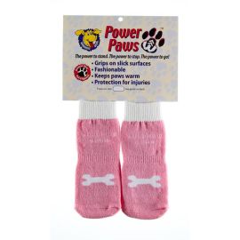 Power Paws Advanced (Color: Pink / White Bone, size: small)