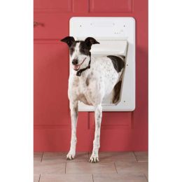 SmartDoor Dog Door (Color: White, size: large)
