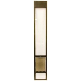 Freedom Patio Panel (Color: Bronze, size: Large and Tall)