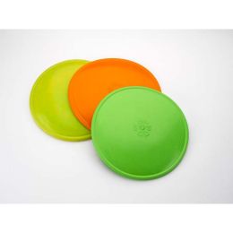 K9 Flyer Dog Toy (Color: Lime, size: 9.5" x 9.5" x 0.2")