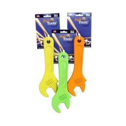 Ruff Tools Wrench Dog Toy (Color: Orange, size: 9" x 3.5" x 1")