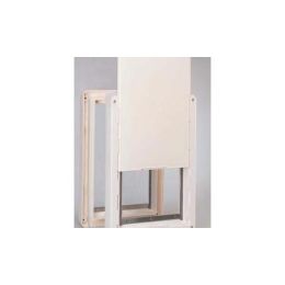 Ruff Weather Pet Door (Color: White, size: small)