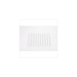 Extension For Step Over Free Standing Gate (Color: White, size: 22" x 20")