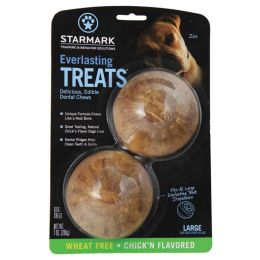 Everlasting Treat Veggie Chicken 2 pack (Color: Brown, size: large)